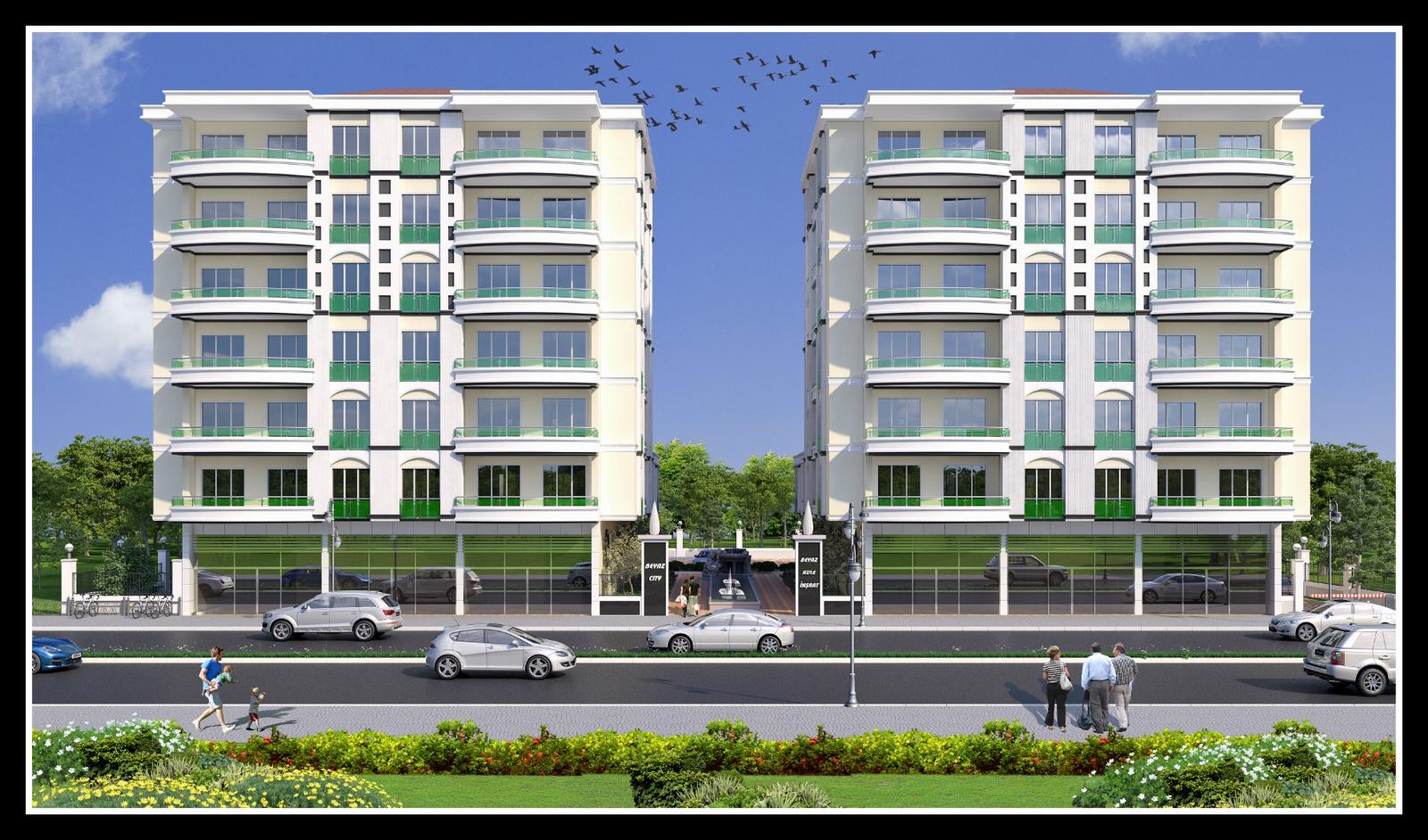 BEYAZ KULE İNŞAAT BEYAZ CİTY  EVLERİ1-2 22 DAİRE(MEKANİK TESİSAT YAPIM İŞLERİ)
