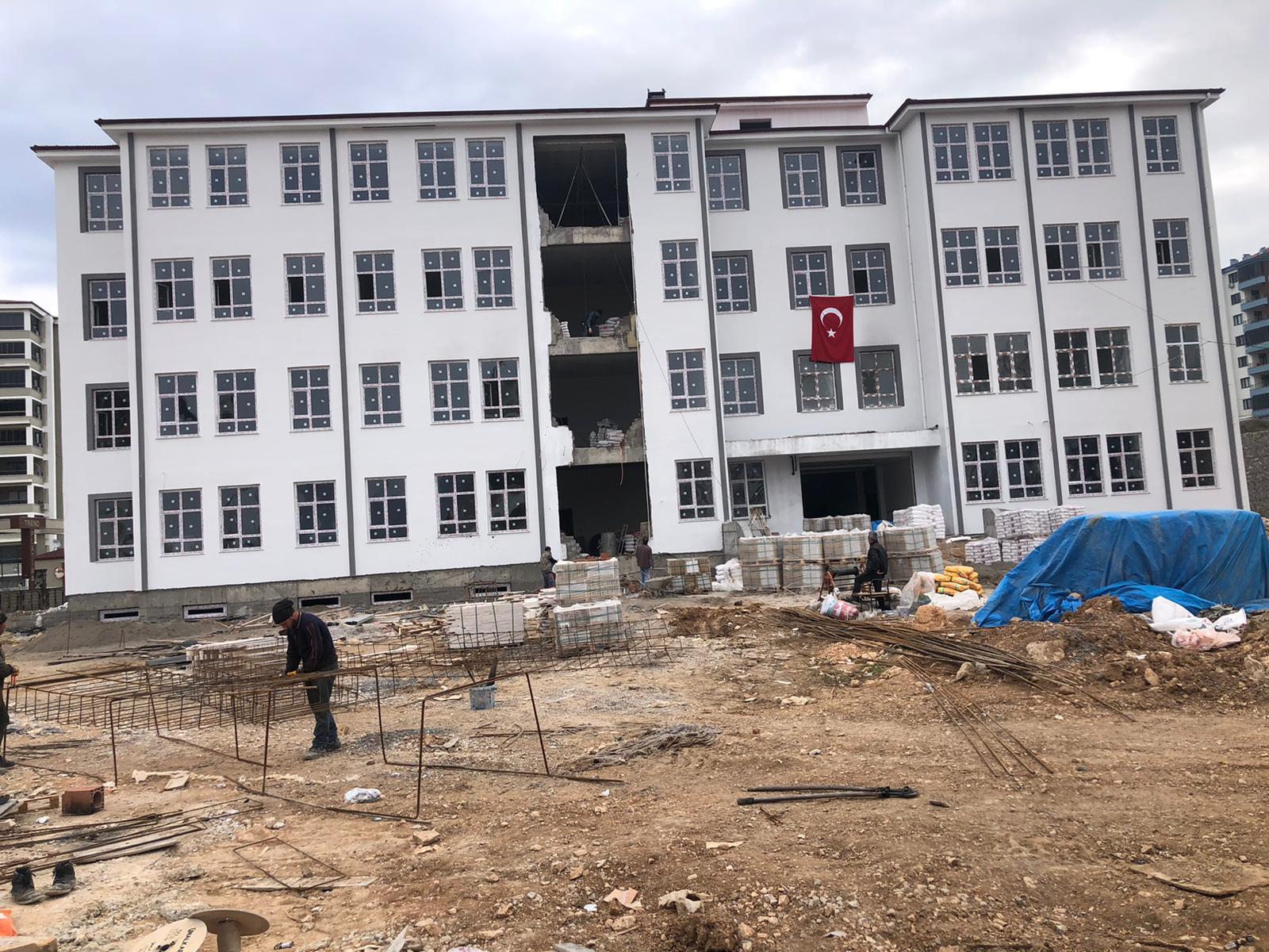 YUSUF KENAN ANADOLU LİSESİ 16 DERSLİK OKUL (MEKANİK TESİSAT YAPIM İŞLERİ )